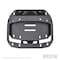 Westin Automotive 18-C WRANGLER JL TEXTURED BLACK WJ2 SPARE TIRE RELOCATOR 59-89005 - alternate 6